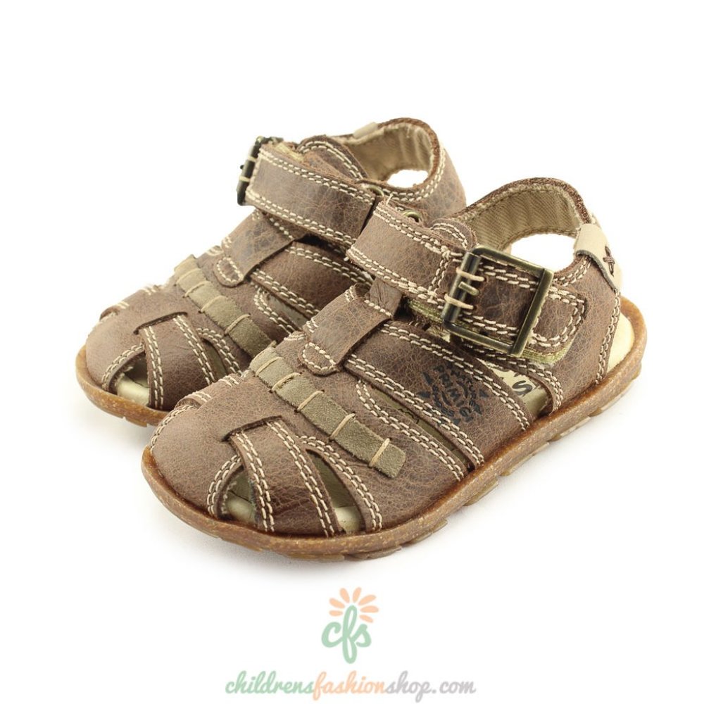Primigi Boys Closed Toe Leather Sandalas